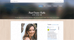 Desktop Screenshot of anatetzionfuchs.com