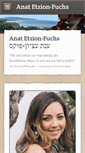 Mobile Screenshot of anatetzionfuchs.com